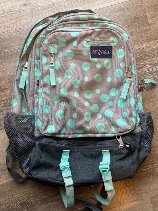 Jansport Handbags - Jansport Polka Dot Backpack